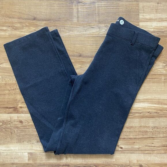 BETABRAND MP Gray Pull On Stretch Office Ponte Knit Pants Yoga Career Minimalist - Picture 15 of 15